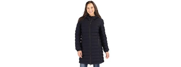 Mission Ridge Repreve Eco Insulated Womens Long Puffer Jacket