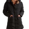 Women's Insulated Quilted Puffer Parka Winter Coat with Hood (S-XL)