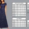 Women's Long Cowl Back Mother of The Bride Dress, Formal Event, Wedding Guest Gown (Petite and Regular Sizes)