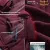Women's Plus Size Warm Puffer Jacket Waterproof Fleece Lined Winter Coat with Removable Hood
